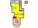 中山荘園ＬＯＨＡＵＳの間取図