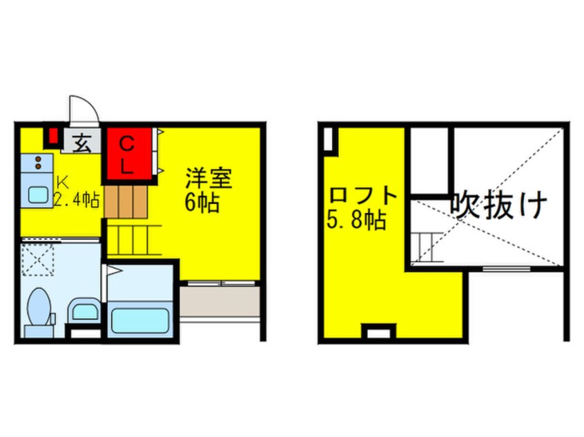 間取図 メルヴェイユ