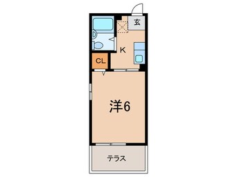 間取図 シティハイムサンセット