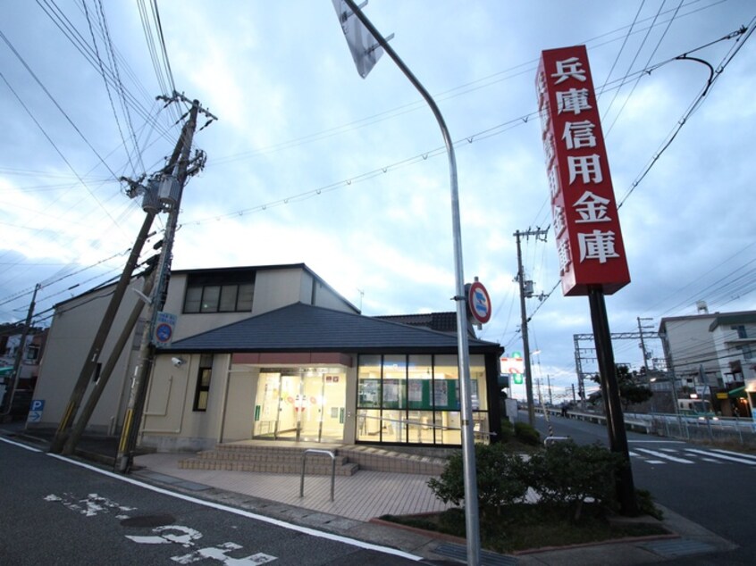 兵庫信用金庫 山の街支店(銀行)まで800m シティハイムサンセット