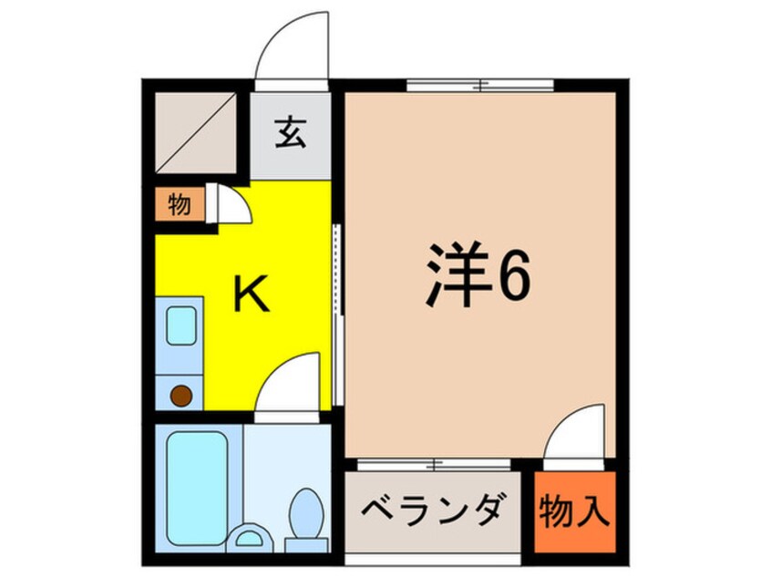 間取図 ハイツ上ヶ原