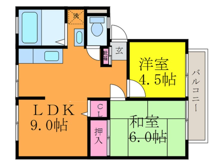 間取図 サンシティ三島