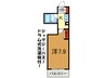 アスライフ湊川公園 1Kの間取り