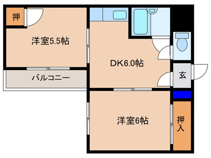 間取り図 サンシャイン御幸