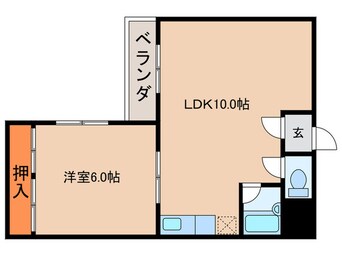 間取図 サンシャイン御幸