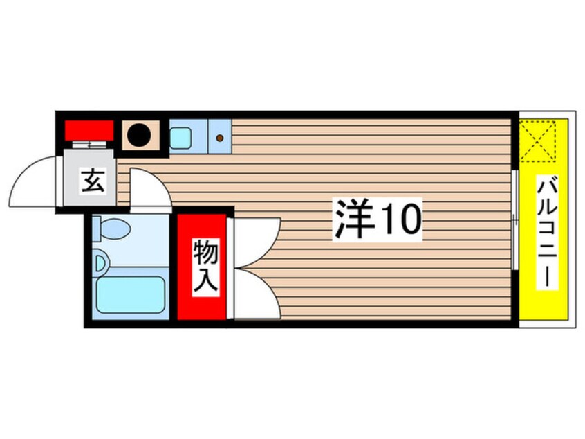 間取図 ランドマ－ク