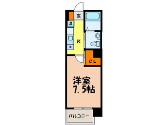 間取図 ラ・ウェゾンＴＡＫＡＴＯＲＩ