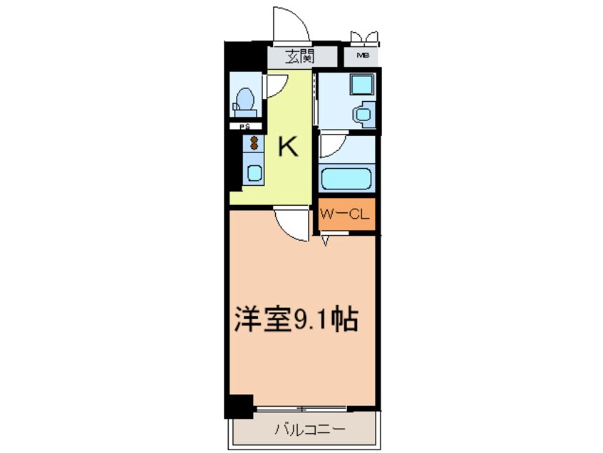 間取図 タウニィー東灘