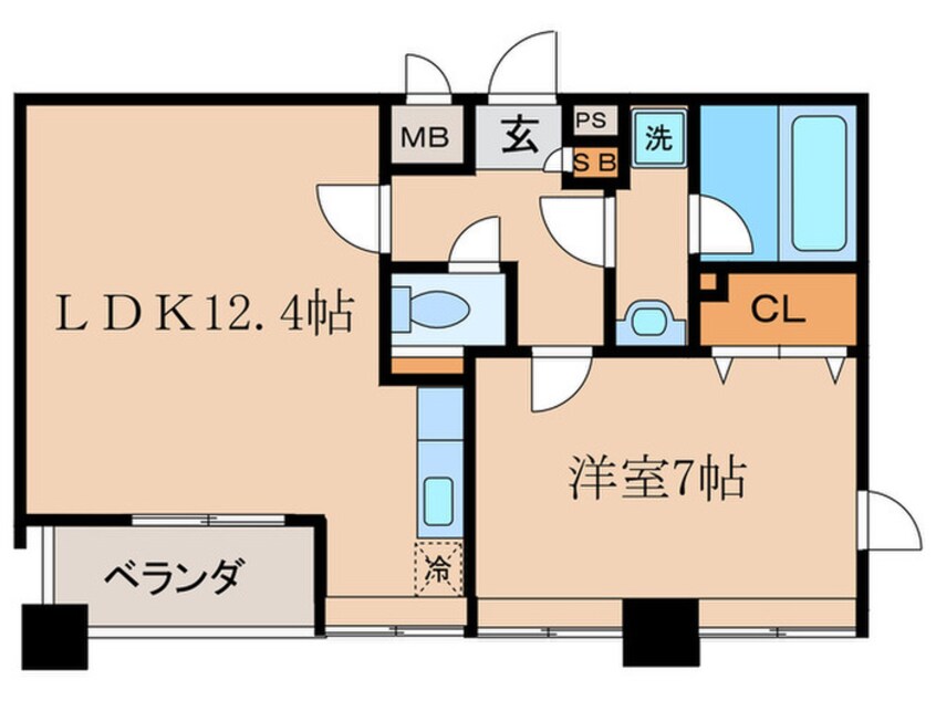 間取図 プラネシア星の子山科三条