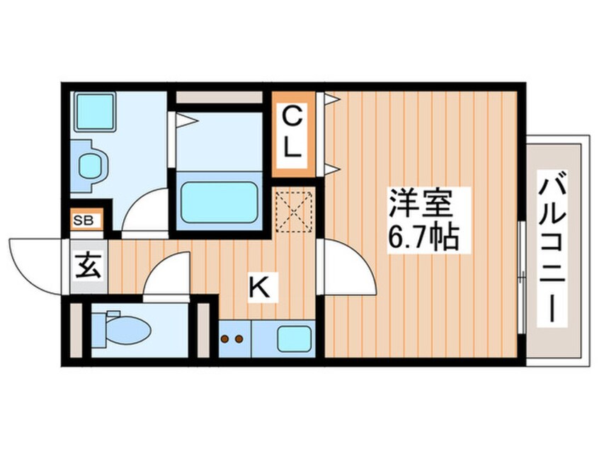 間取図 アイリス寝屋川