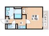 アイリス寝屋川 1Kの間取り