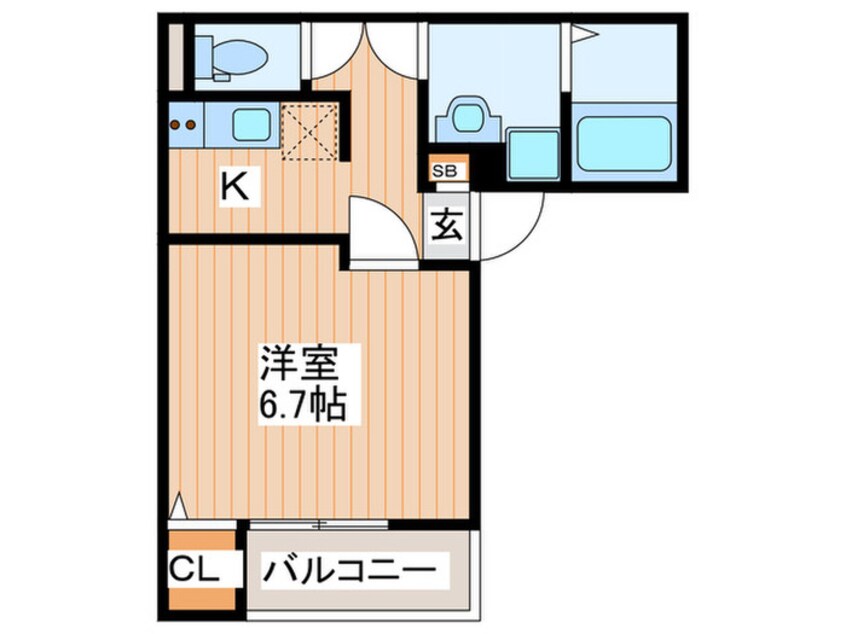 間取図 アイリス寝屋川