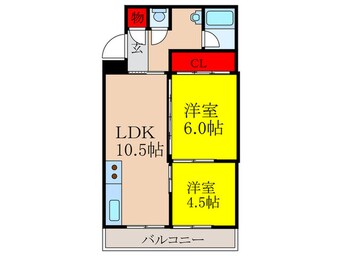 間取図 桜ｹ丘ｺｰﾎﾟ