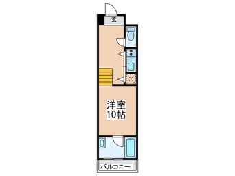 間取図 ユーレジデンス弁天町