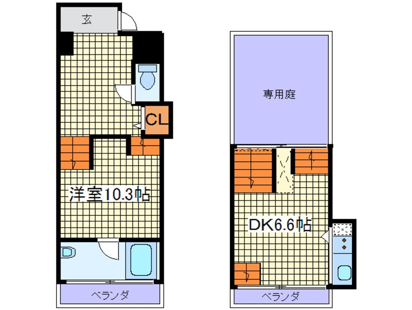 間取図 ユーレジデンス弁天町