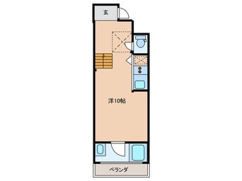 間取図 是空弁天