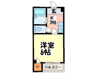 間取図 リバティ京橋