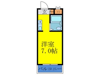 間取図 シャトー相川