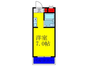 間取図 シャトー相川