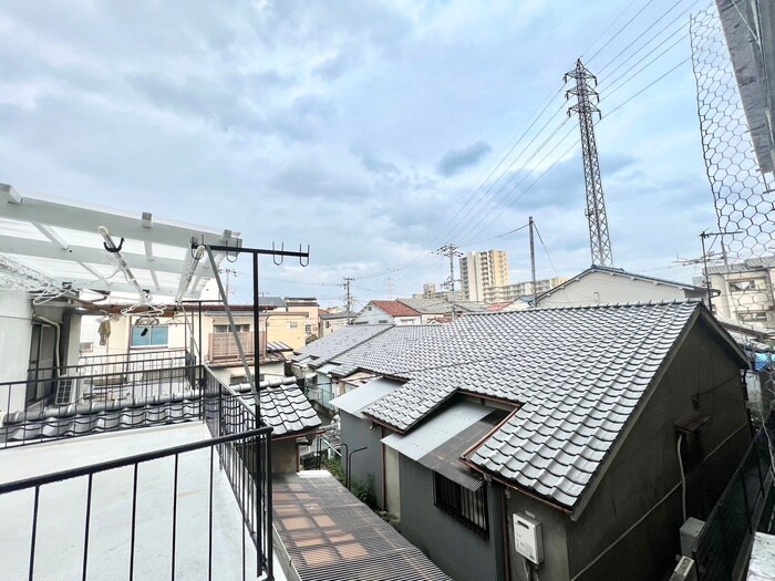 室内からの展望 西本マンション