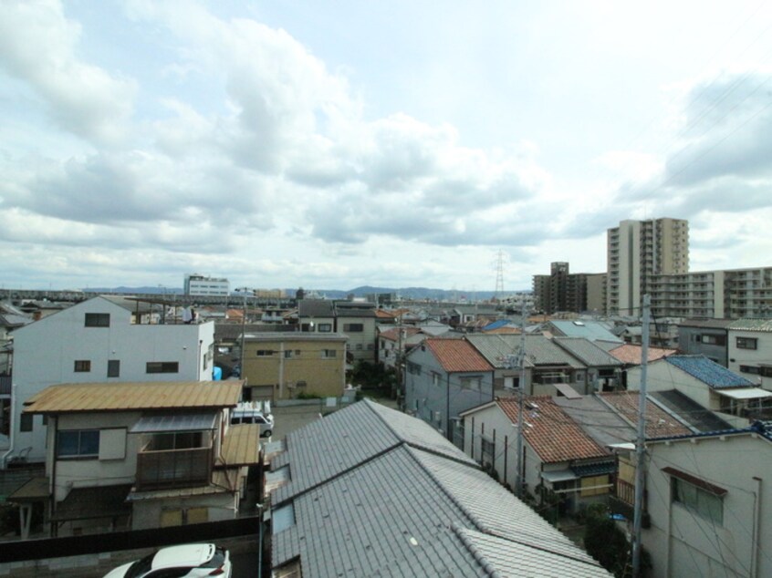 室内からの展望 西本マンション