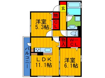 間取図 Ｃｏｍｆｏｒｔ