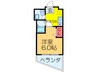 ＳＮ　サンライズ 1Kの間取り