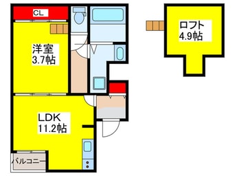 間取図 ヴィレッタ城東