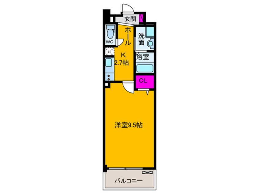間取図 ボヌール・ユニティ