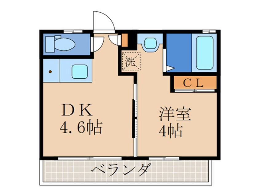 間取図 LA・CALME