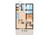 グルーブメゾン須磨東町 1DKの間取り