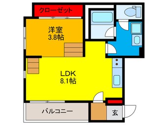 間取図 PRIME　COURT