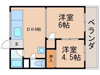 間取図 千成ハイツB棟