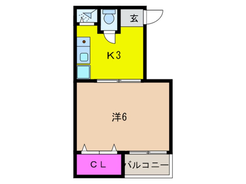 間取図 メゾン松下