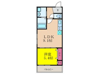 間取図 フジパレス下新庄Ⅱ番館