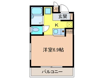 間取図 ヴィブレ　岸和田