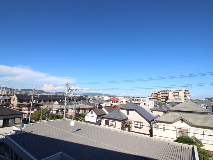 室内からの展望 ファミ－ユ仁川