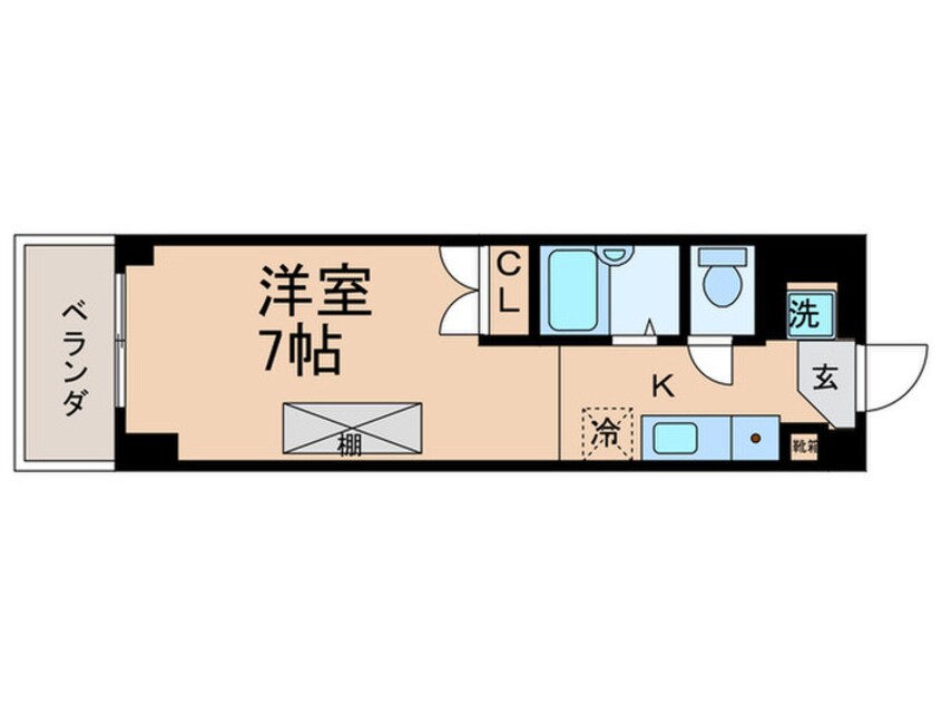 間取図 アブレスト東山本町