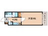 CREDOR東寺南 1Kの間取り