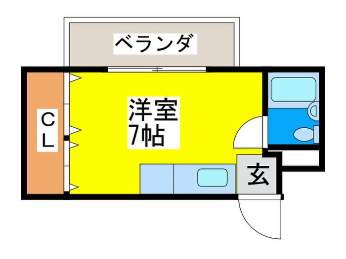 間取り図 コ－ポイン美章園＆河堀口