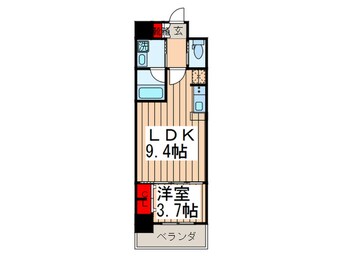 間取図 アーバネックス北久宝寺