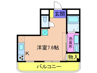 間取図 吉永ビル鼓が滝駅前