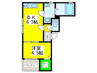 間取図 メゾンドボヌール