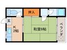 遠藤マンション 1Kの間取り