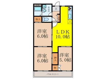 間取図 アンハウス