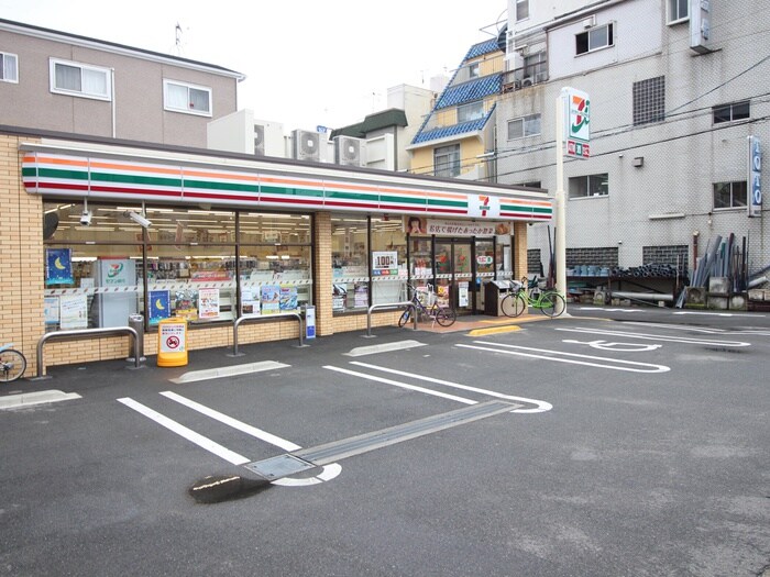 セブンイレブン大阪長居西１丁目店(コンビニ)まで130m 長居グランドハイツ