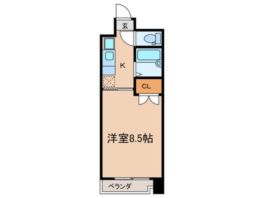 間取図 ソワクレール伊吹