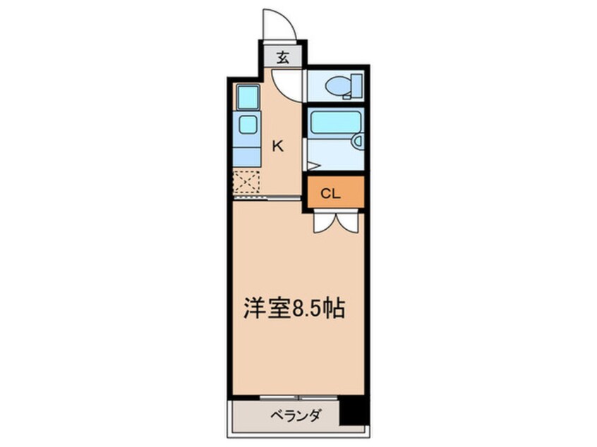 間取図 ソワクレール伊吹