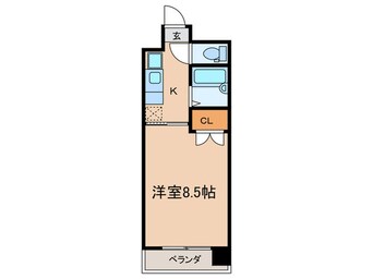 間取図 ソワクレール伊吹