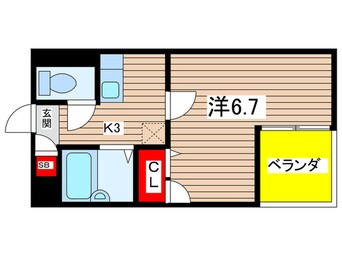 間取図 Shine太秦